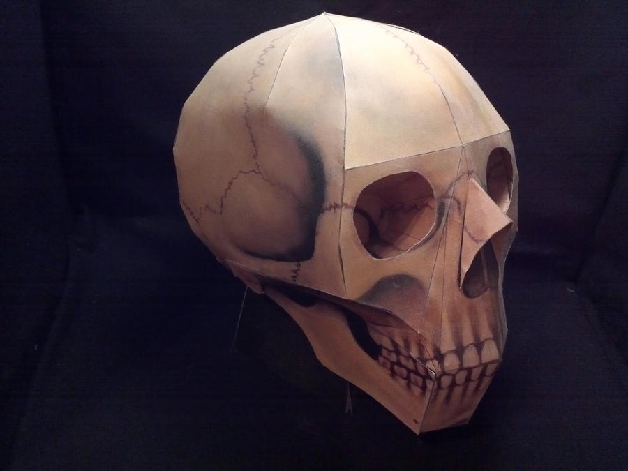 Papercraft Skull