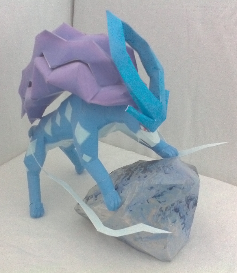 Papercraft Suicune