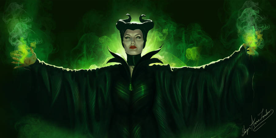 Maleficent by GingerAnneLondon