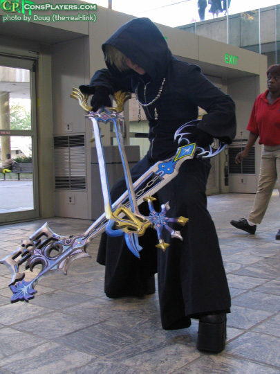 Roxas With his Keyblades