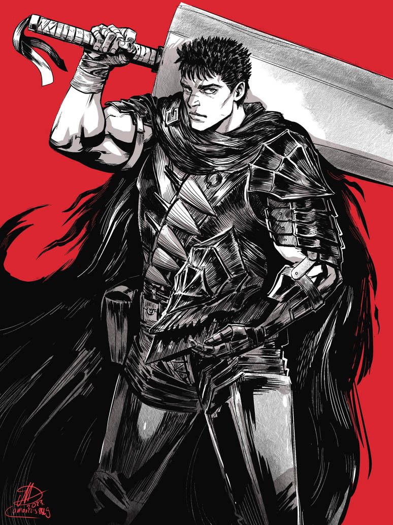 Guts The Black Swordsman by amarcus88LG on DeviantArt