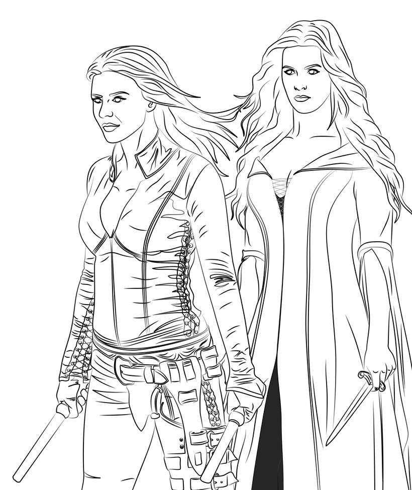 Cara and Kahlan