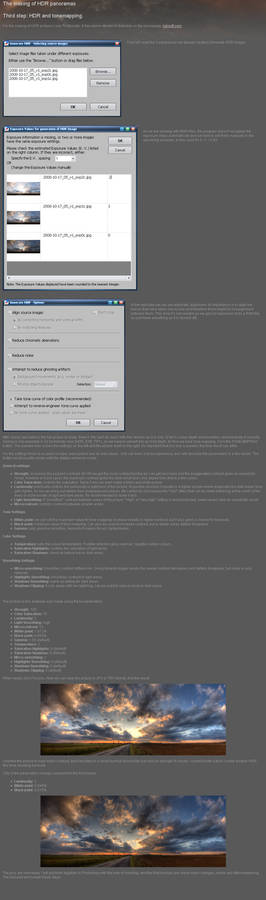 HDR panorama tutorial part.III