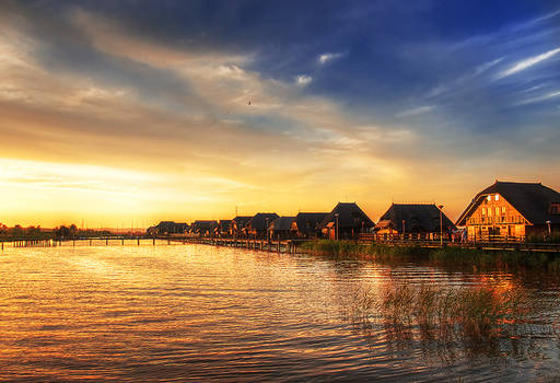 Sunset pier