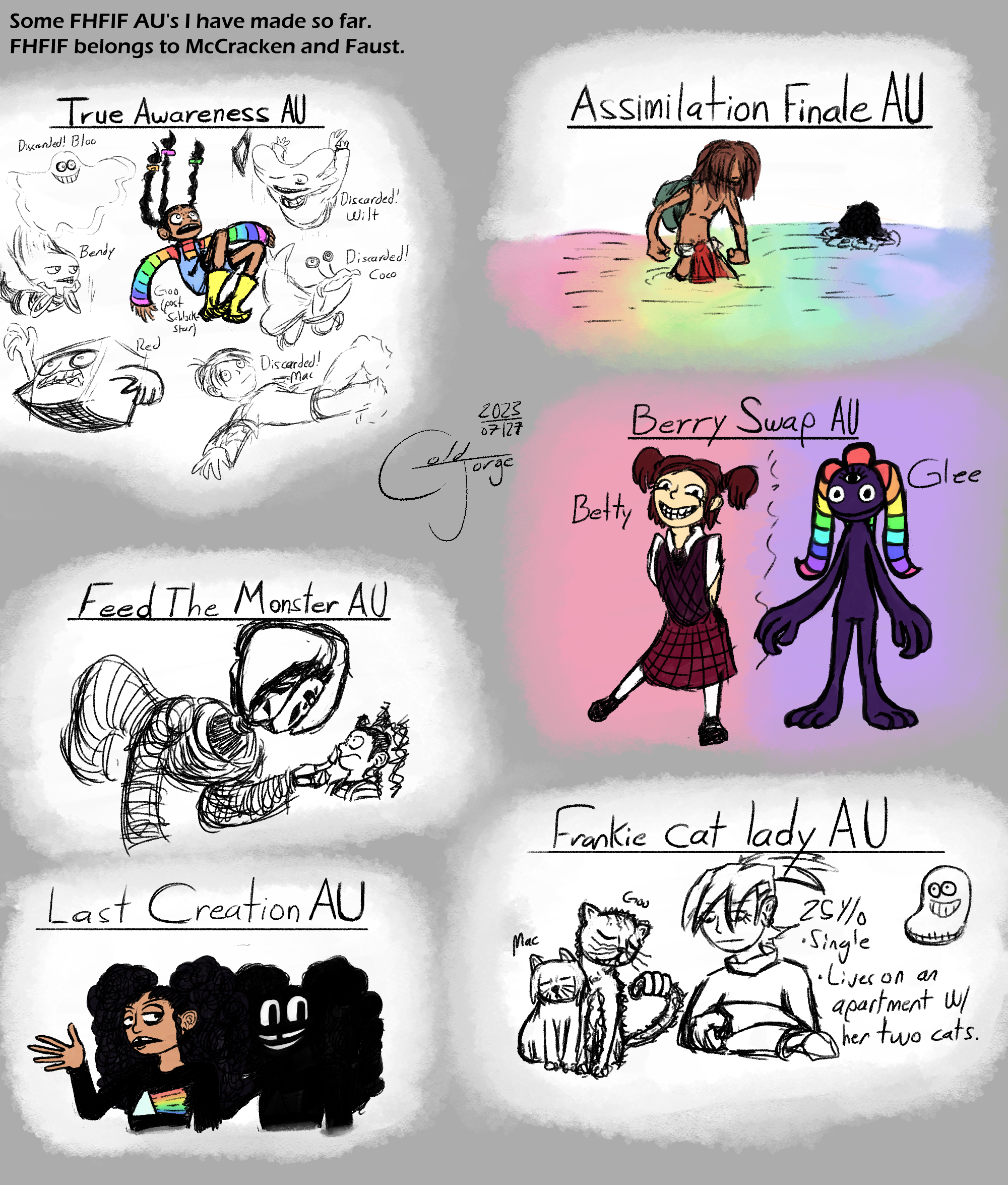 Fhfif Rigs More FHFIF AUs by Jorgiyx on DeviantArt
