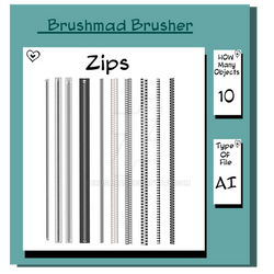 Illustrator Zip brush