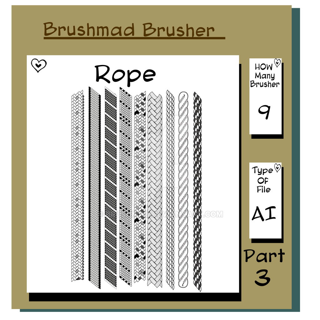 Illustrator Rope brush Part 3 by brushmad on DeviantArt