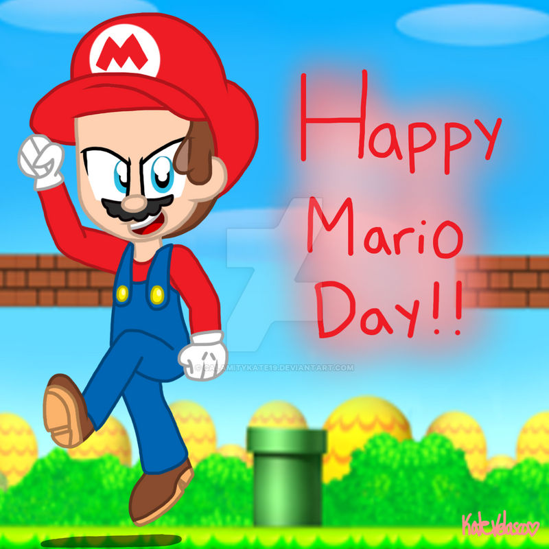 Happy Mario Day!! by CalamityKate19 on DeviantArt