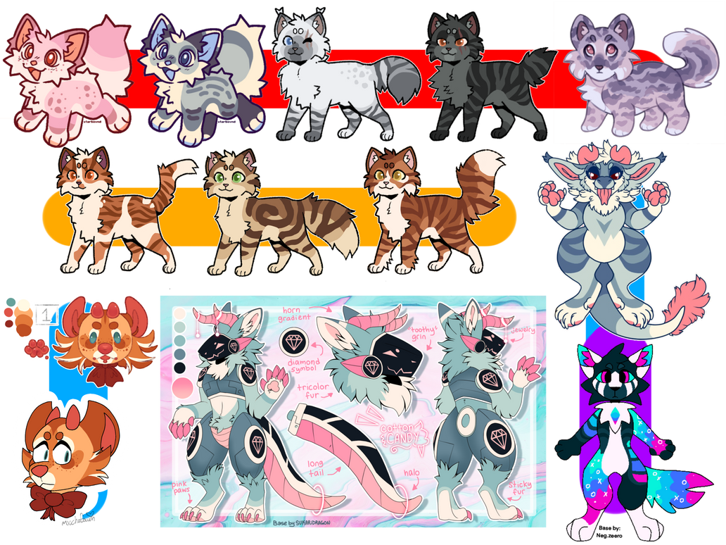 Deviantart Adoptable Oc HUGE ADOPT/OC RESALE by KlondykeAzalea on DeviantArt