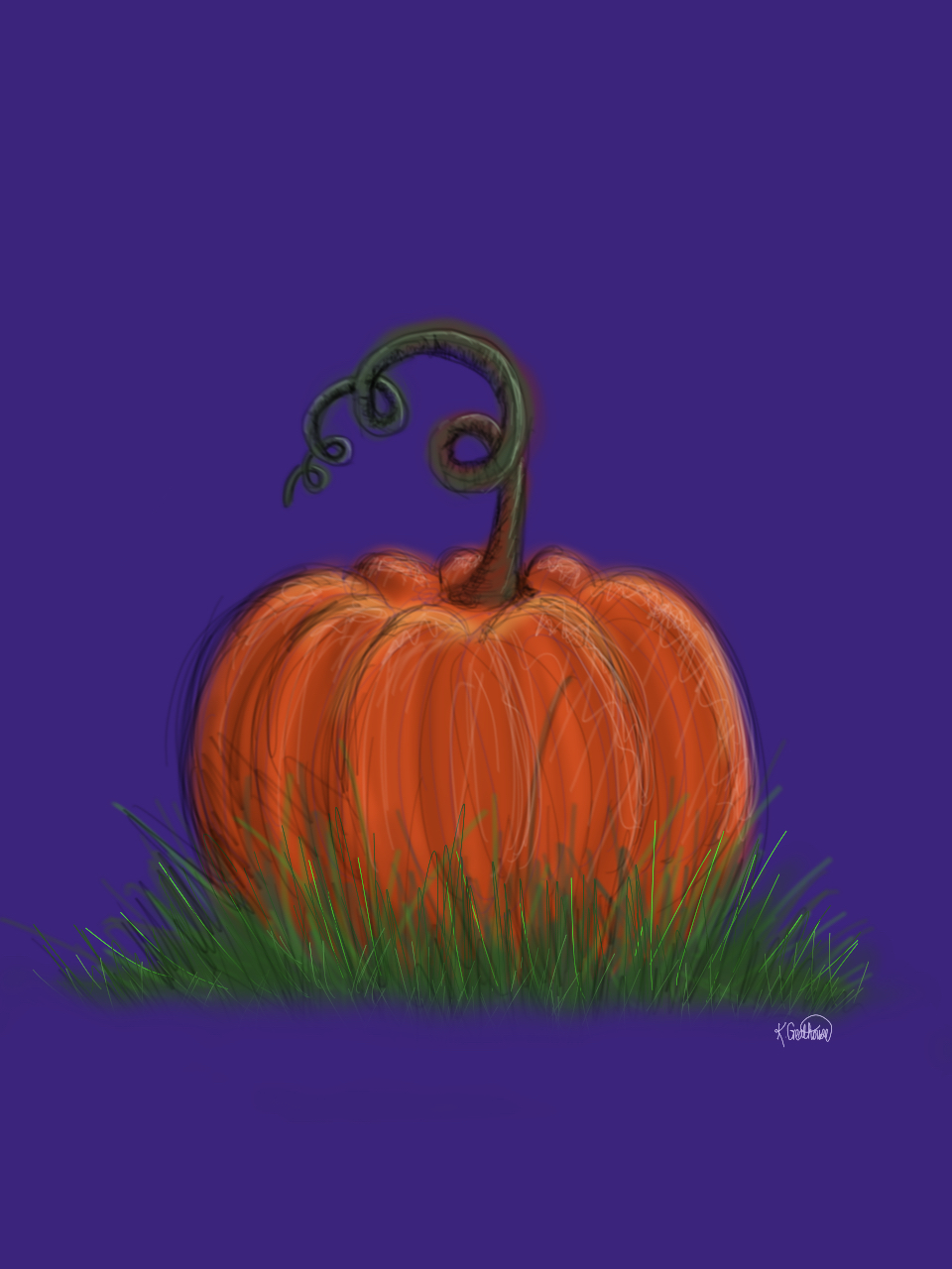 SKETCH A PUMPKIN