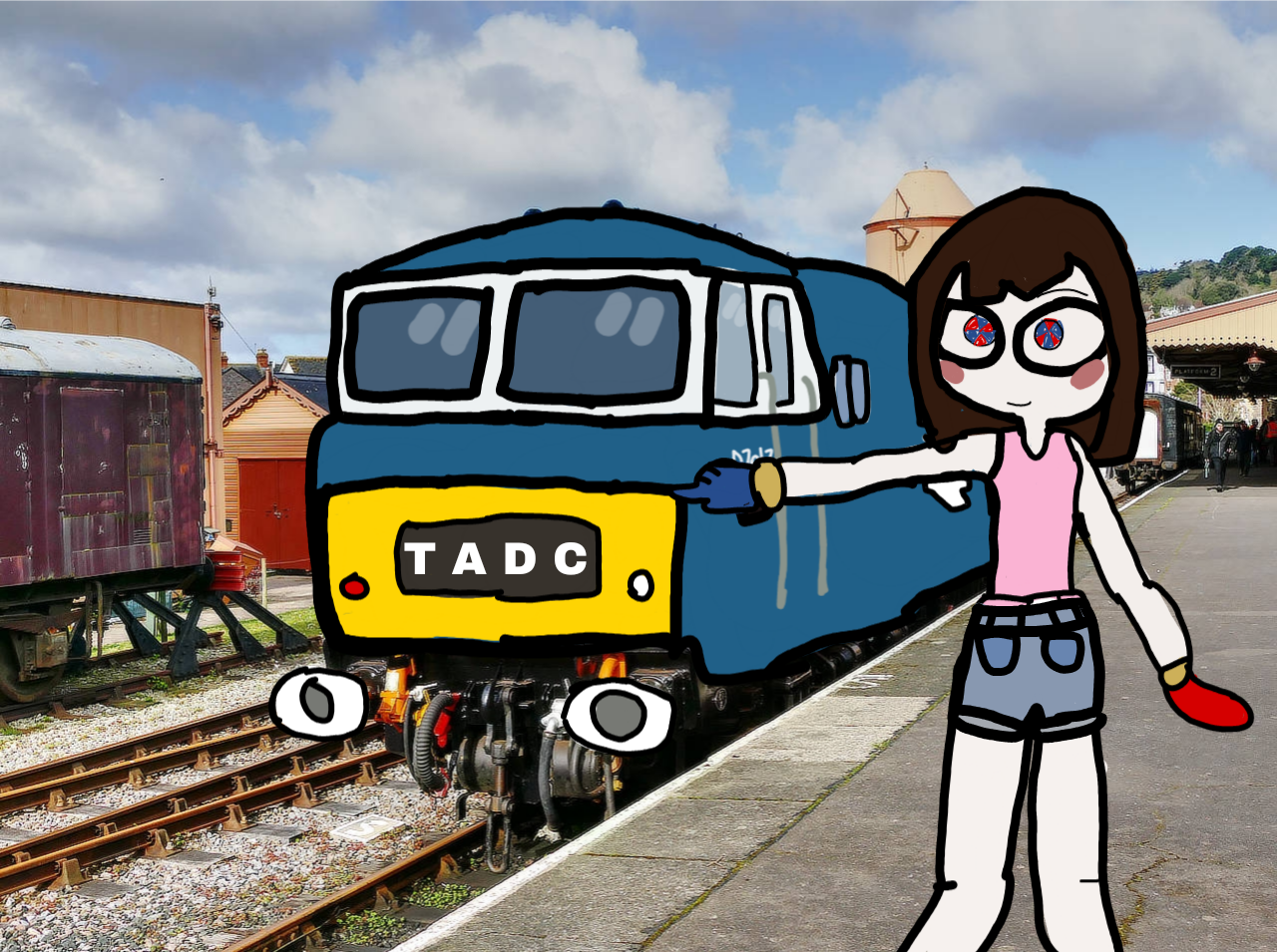 Deviantart Facetrain Look a train by ghsysbshsbsushush on DeviantArt