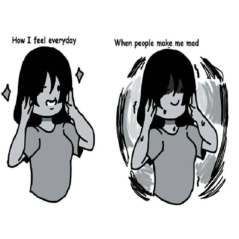 Think Positive Deviantart Rage Being Positive by FutureMangakaArt on DeviantArt