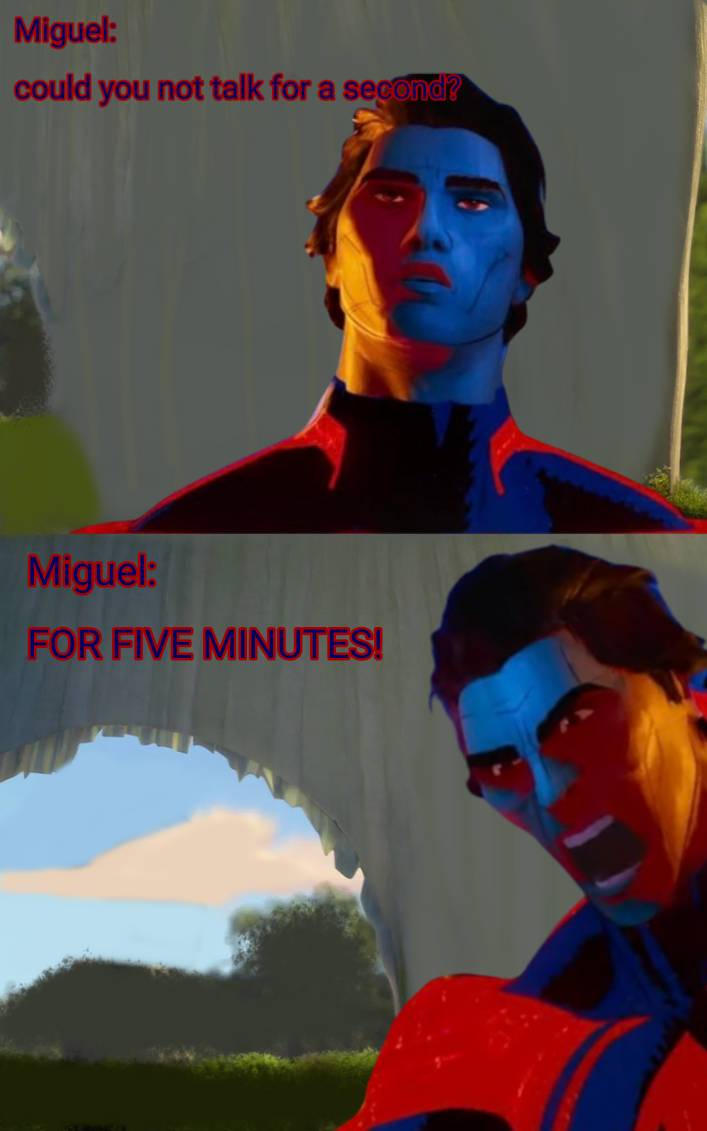 Miguel yells who for five minutes by princess281881 on DeviantArt