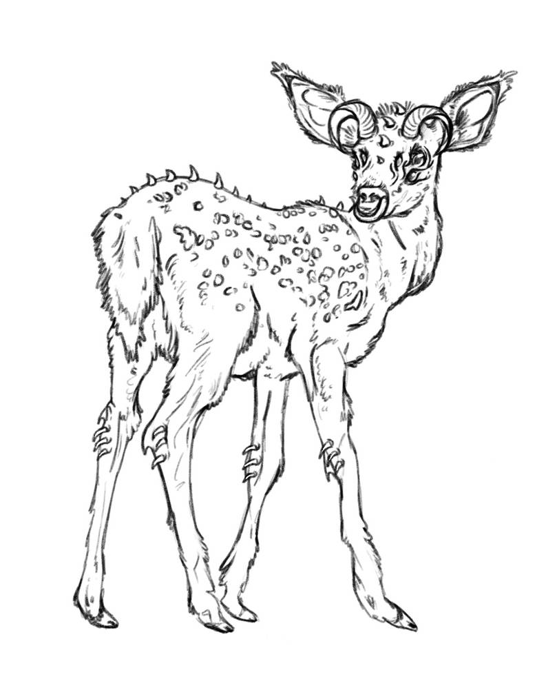 Quick Creature Sketch by NimlongArt on DeviantArt