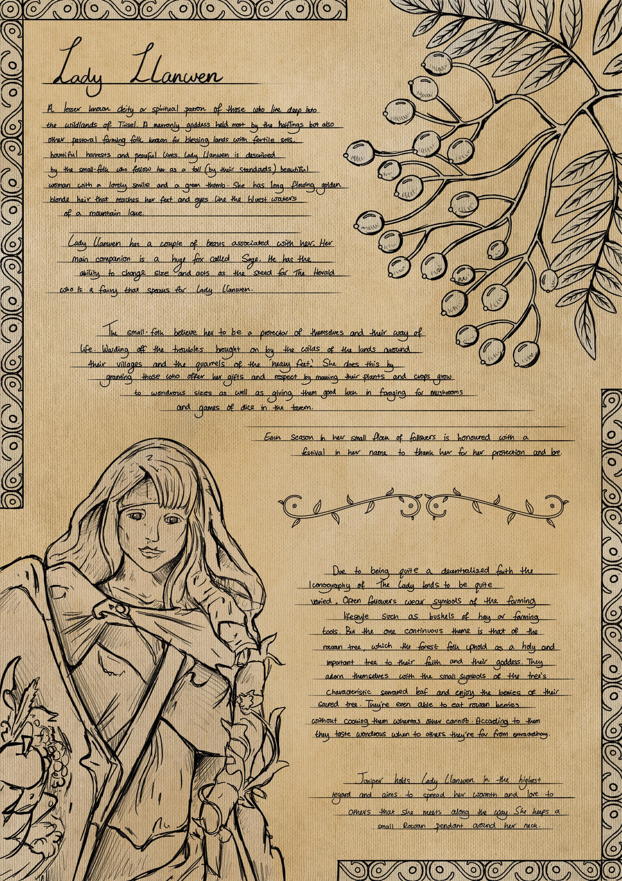 DnD Deity Notes by NimlongArt on DeviantArt