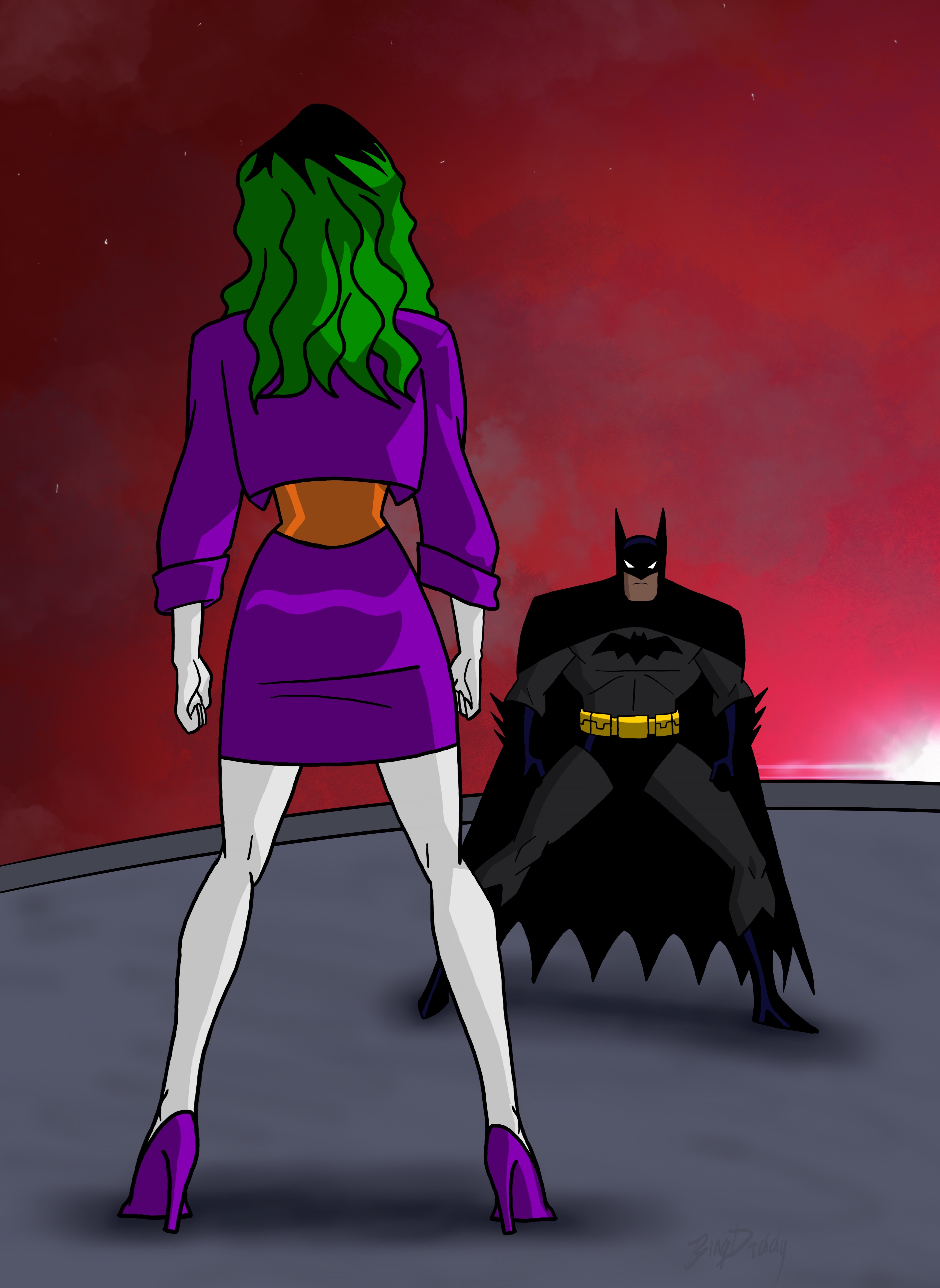 Surprised Batsy? by JamesBingDaddy on DeviantArt