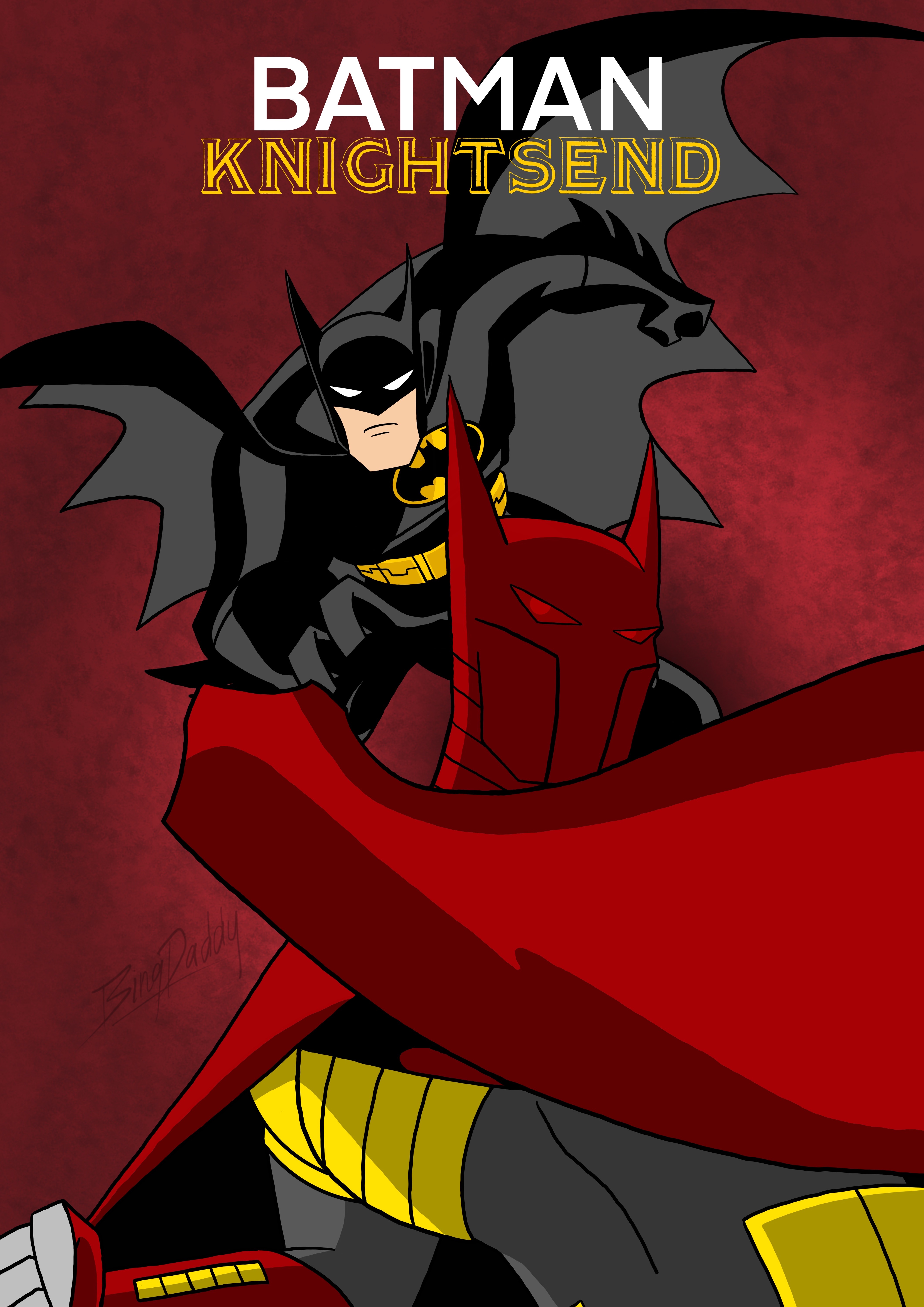 LJV Batman KnightsEnd art by JamesBingDaddy on DeviantArt
