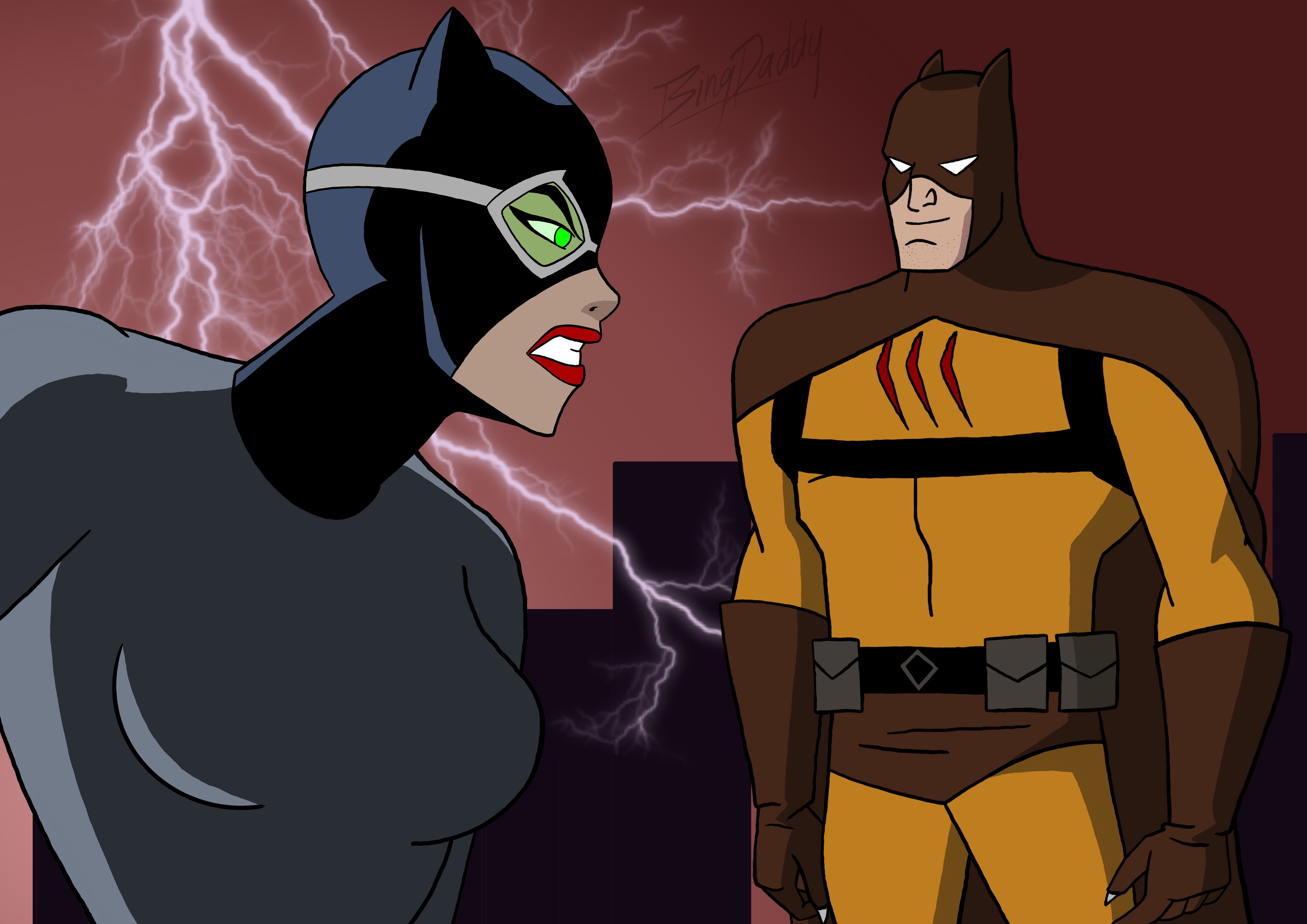 Catwoman vs Catman by JamesBingDaddy on DeviantArt Catwoman vs Catman by JamesBingDaddy on DeviantArt