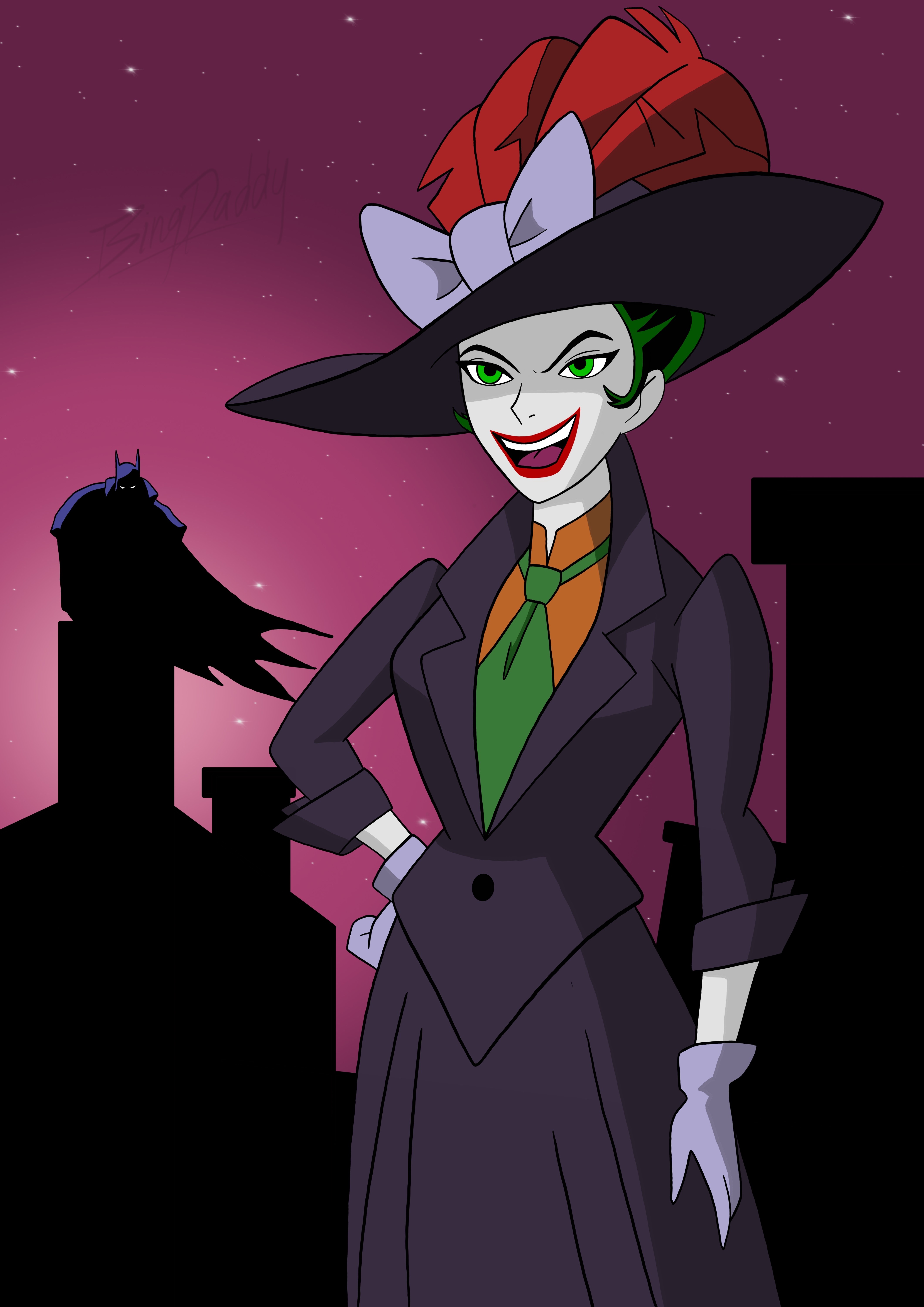 Lady Joker By Gaslight by JamesBingDaddy on DeviantArt