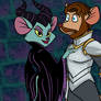 Maleficent Mouse places hex on James