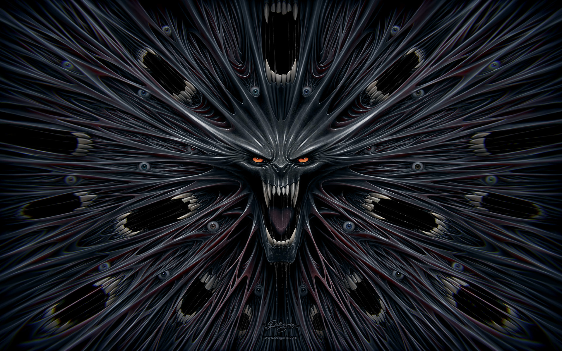 Evil Wallpaper by Deligaris