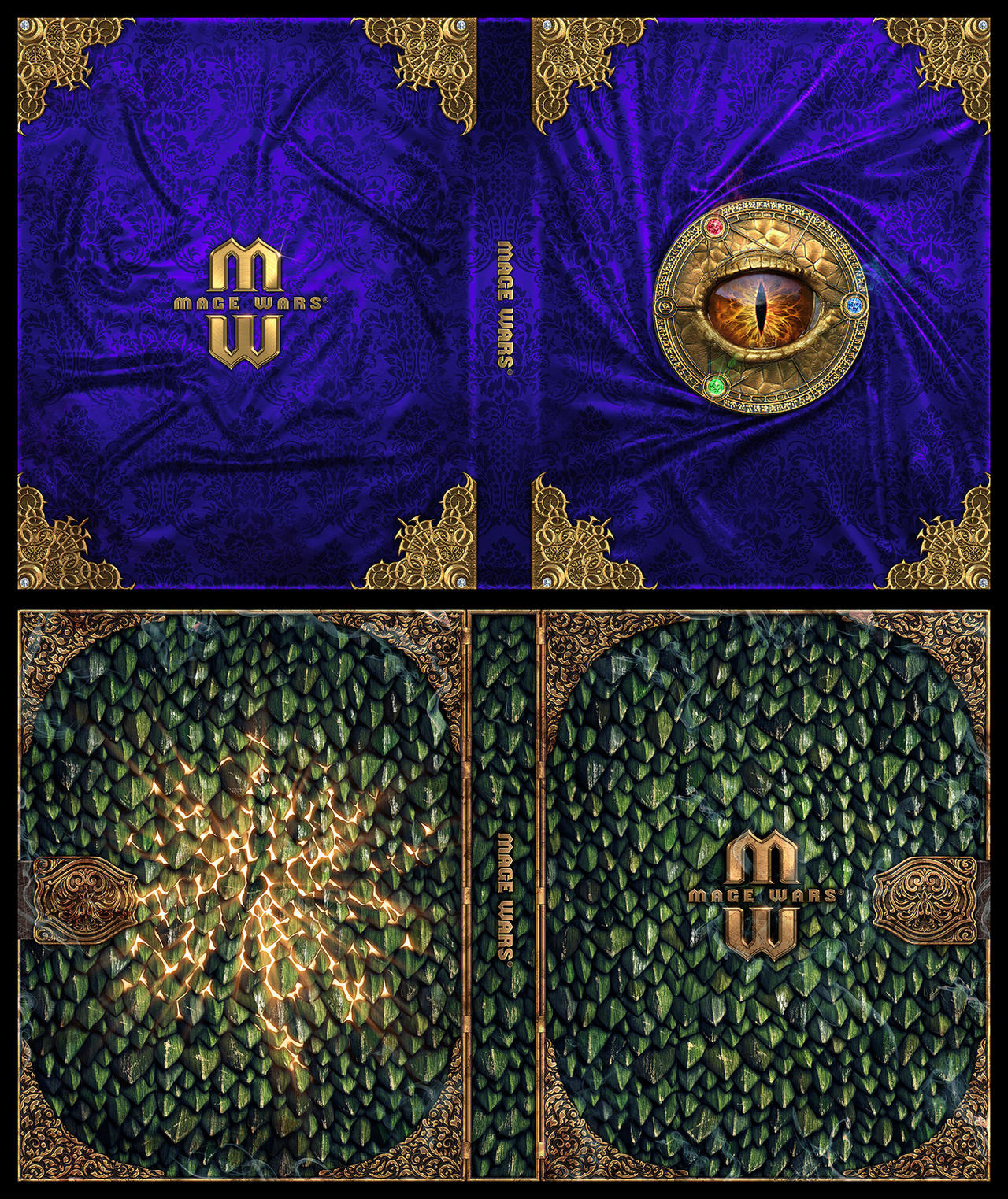 Mage Wars - Spell book sleeves - SET 4 by Deligaris on DeviantArt Mage Wars - Spell book sleeves - SET 4 by Deligaris on DeviantArt
