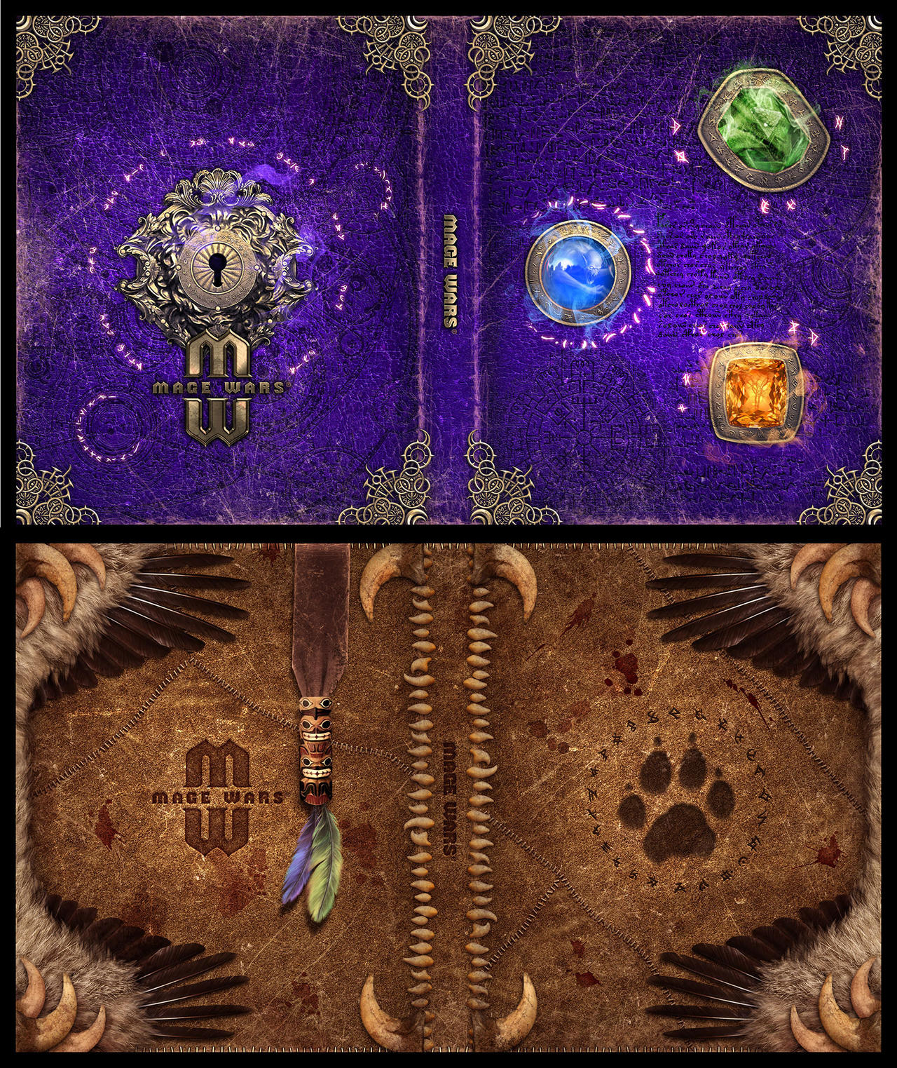 Mage Wars - Spell book sleeves - SET 7 by Deligaris on DeviantArt Mage Wars - Spell book sleeves - SET 7 by Deligaris on DeviantArt