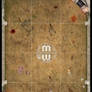 Mage Wars - Arena game board: Selenia (Anc. Greek)