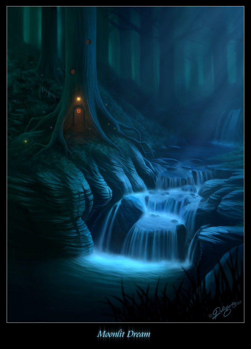 Moonlit Dream by Deligaris