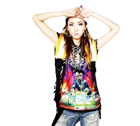 Sandara Park (2NE1) -CRUSH- .PNG By:Milevip