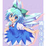 Cirno on the 9th of 9, 2009