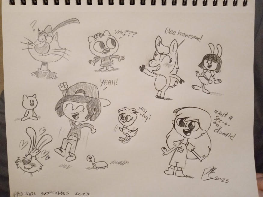 My PBS Kids Sketchbook Sketches by paysonsmith on DeviantArt