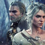 Geralt and Ciri