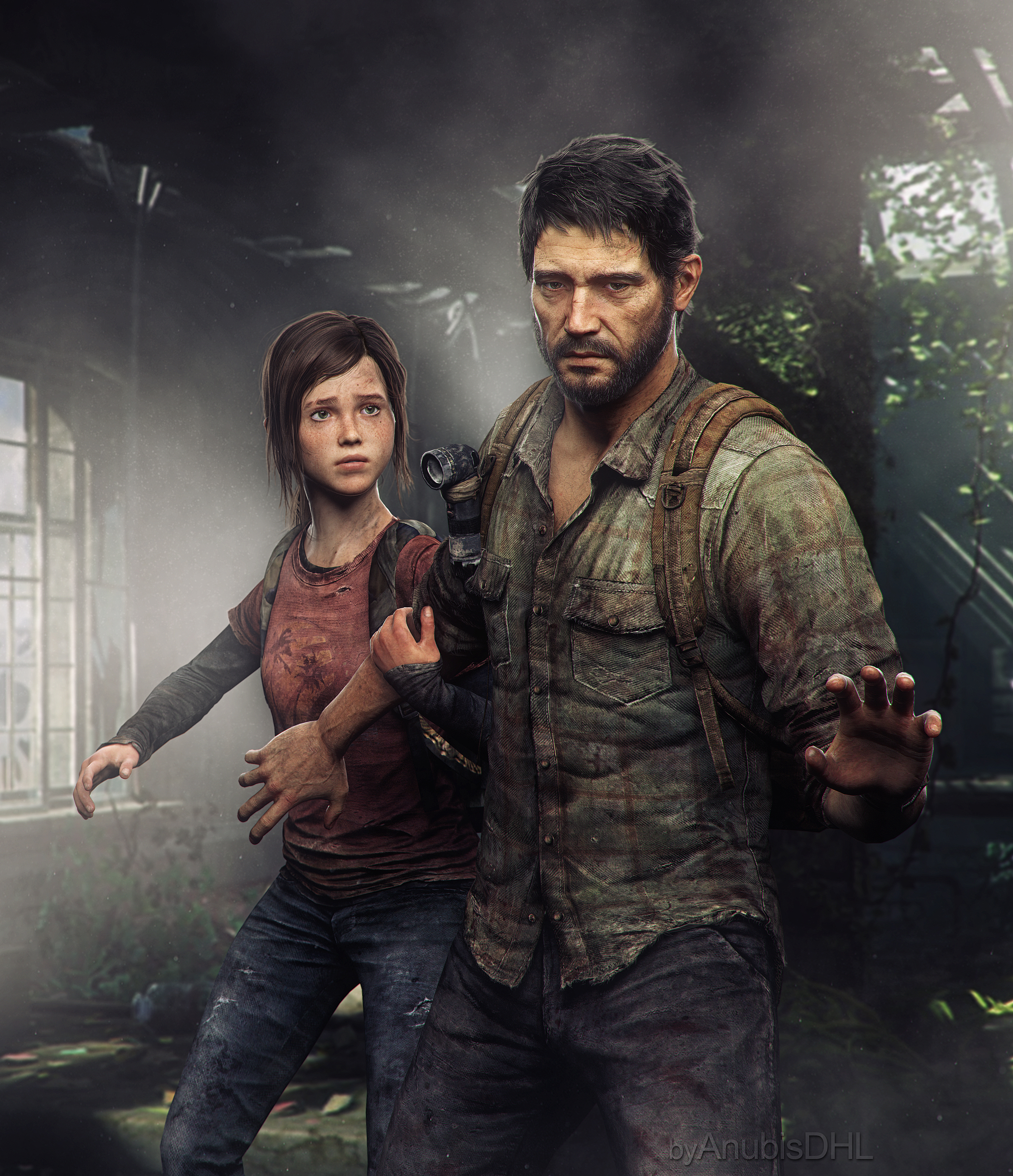 The last of us - Ellie and Joel by Nerdbutpro on DeviantArt