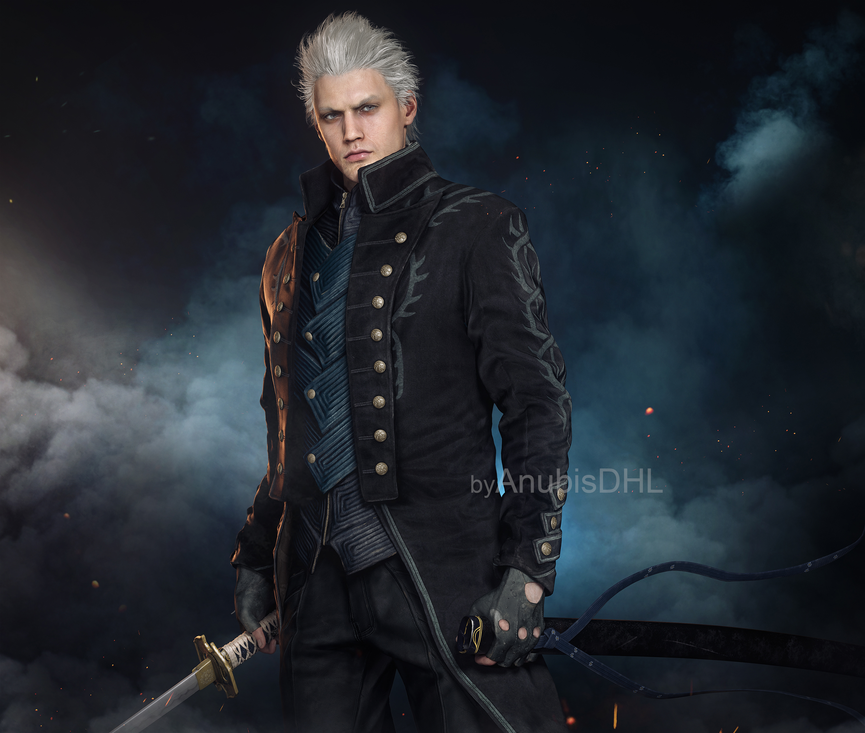 Devil May Cry - Vergil by MrWakeArt on DeviantArt