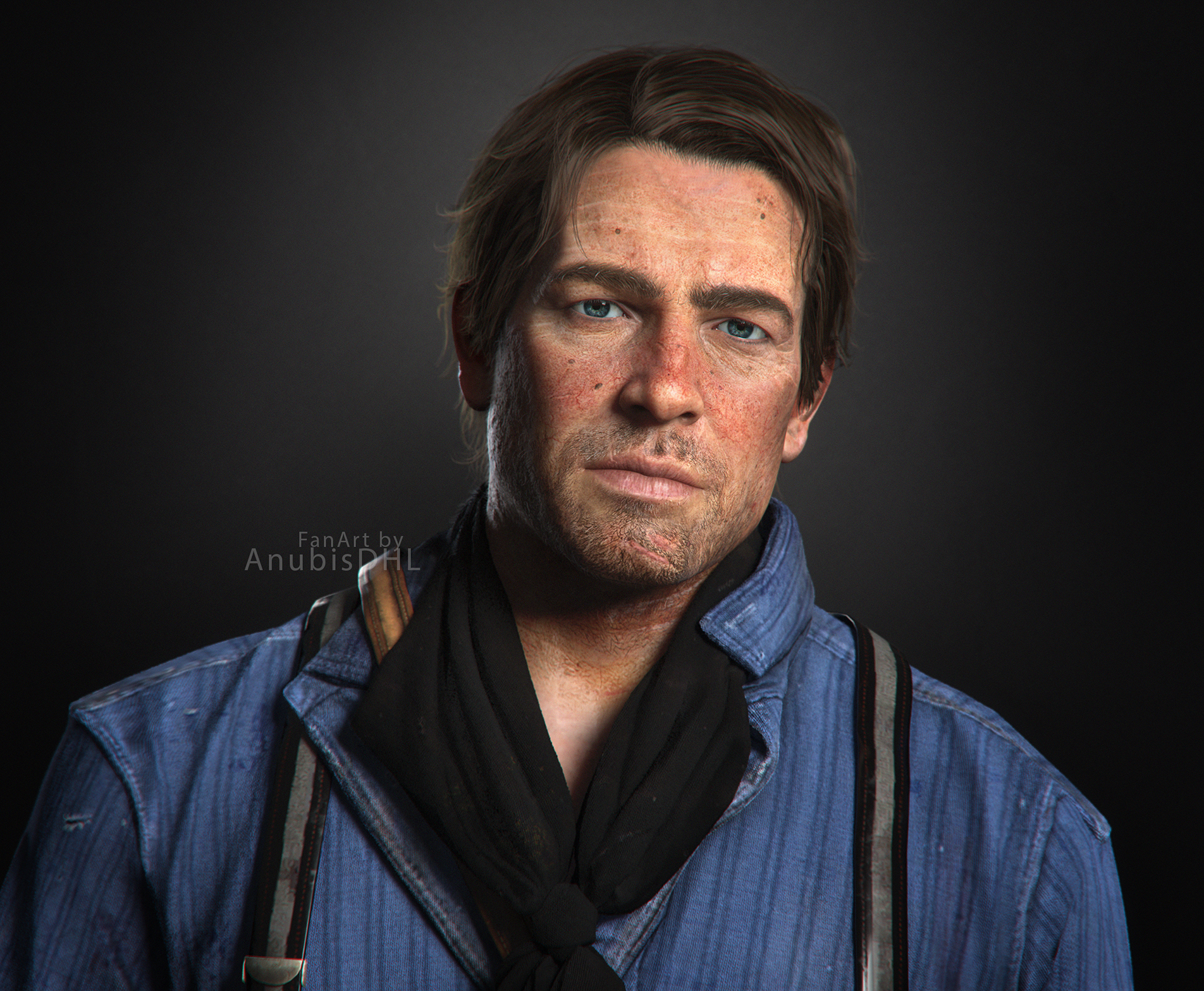If Arthur Morgan Had Lived 10 More Years by ObsidianPlanet on DeviantArt