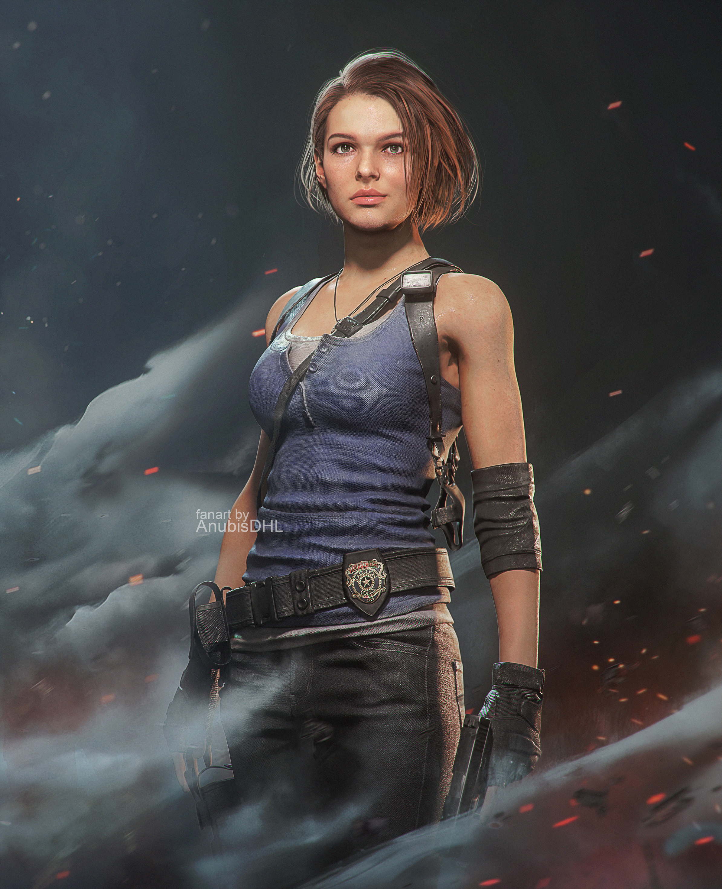 Jill Valentine (Resident Evil 3 Remake). by EzioMaverick on