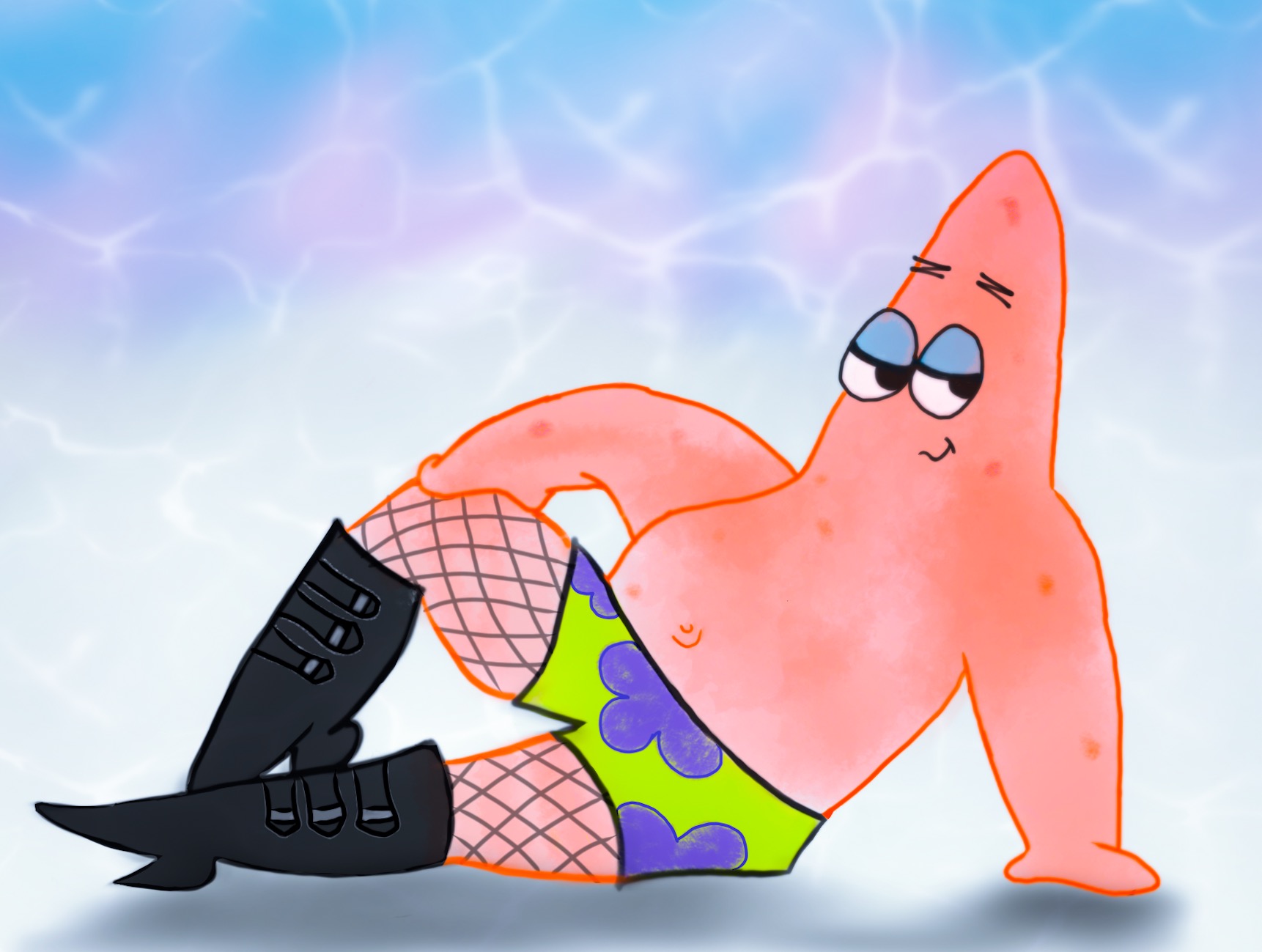 Patrick star underwear - 🧡 Patrick in fishnets - Album on Imgur.