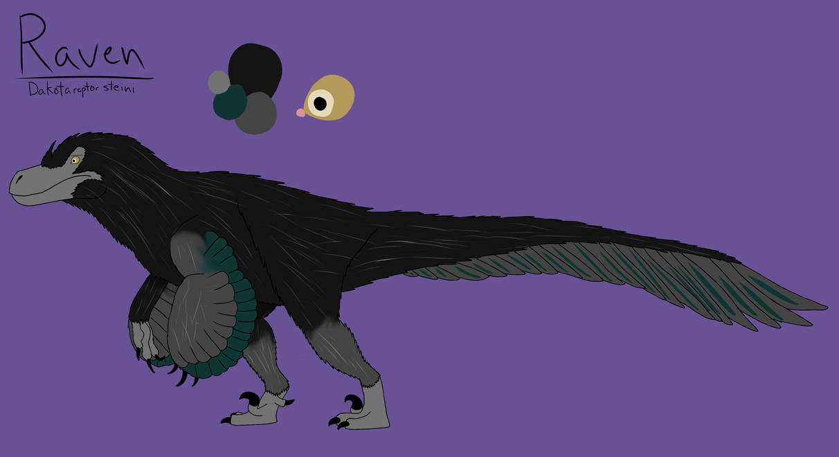 Raven (Dakotaraptor OC) by Gojiraptorex on DeviantArt