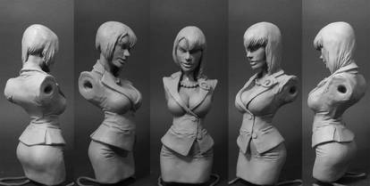 Megan Dietrich bust wip