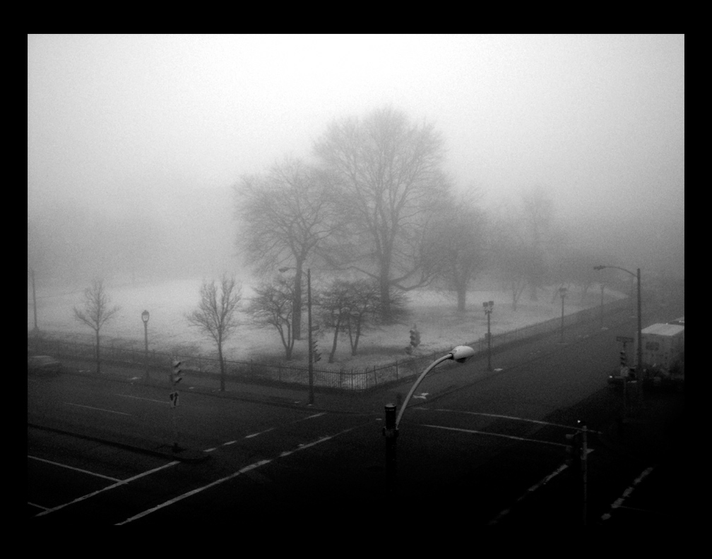 A Hazy Night From My Balcony