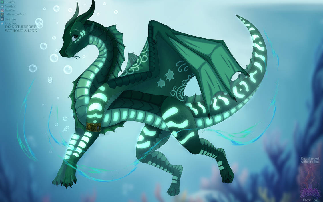 Wings of fire - Turtle fanart by FroxiFox on DeviantArt