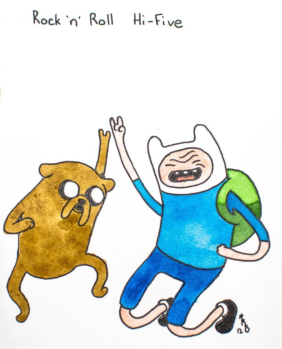 Adventure Time Rock 'n' Roll Hi-five