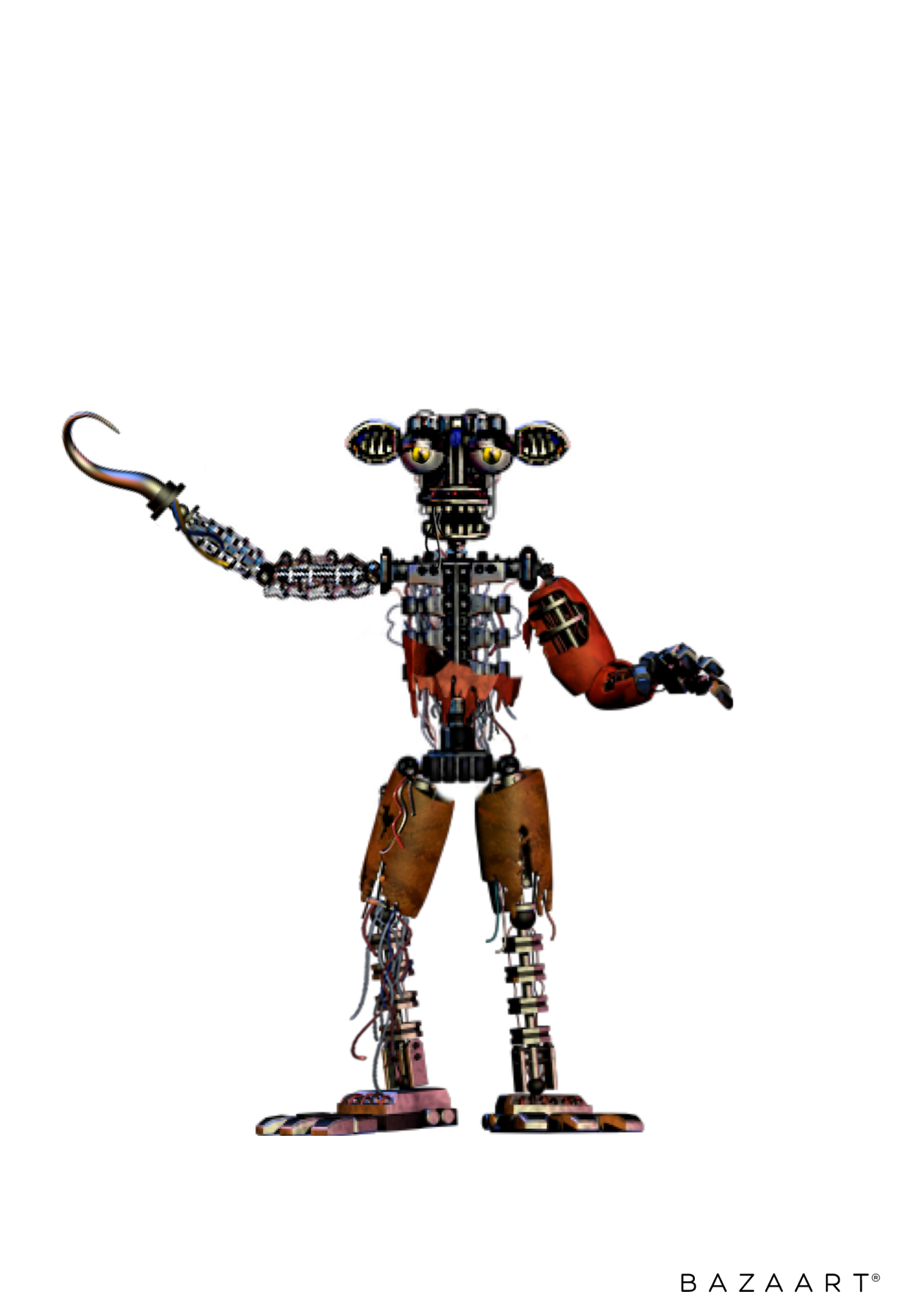 Withered Foxy [C4D/RENDER2] by Fire-Trap980 on DeviantArt