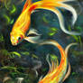Goldfish speed painting