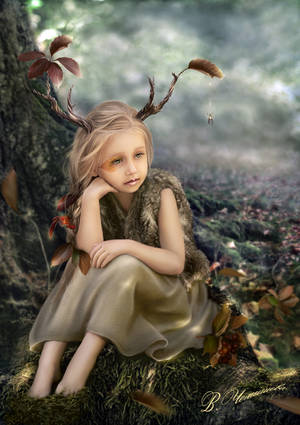 Little Forest Spirit by veravik Little Forest Spirit by veravik