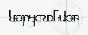 Leonhard Euler ambigram
