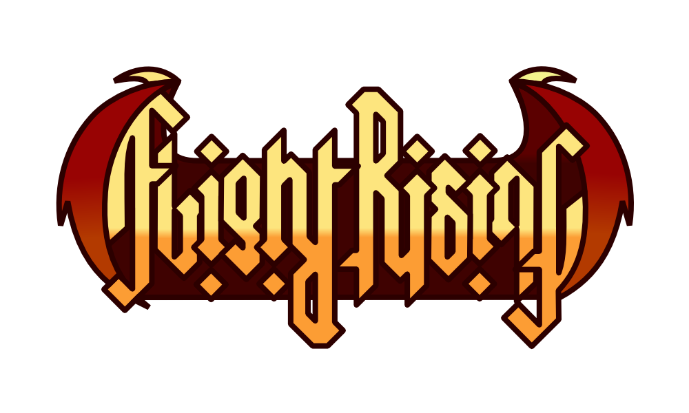 Flight Rising Rotational Ambigram