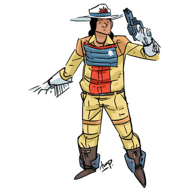 Tex Hex from Bravestarr HD Villain Poster! by CreedStonegate on