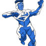 (Commission) Electric Superman.